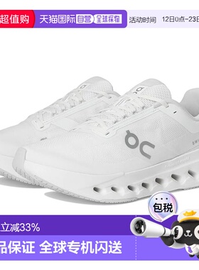 1h可退 香港直邮On 男士 Cloudsurfer Next 跑鞋 white白色 舒适