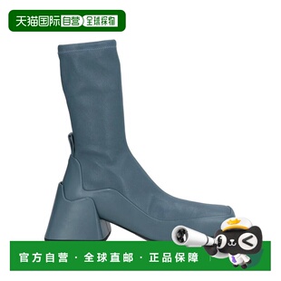 1h可退 香港直邮Jil Sander 吉尔 桑达 女士 脚踝靴 blue蓝色 舒