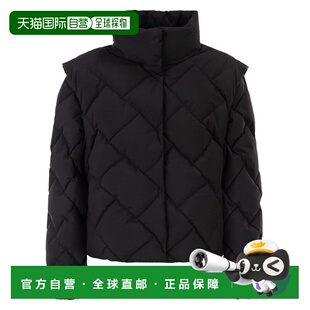 1h可退 香港直邮Herno 女士 Matt 尼龙可拆卸袖子羽绒夹克 PI0021