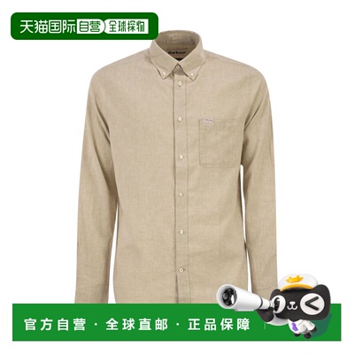 香港直邮Barbour 男士衬衫 MSH5090MSHST51 SS2026 米白色 NELSON