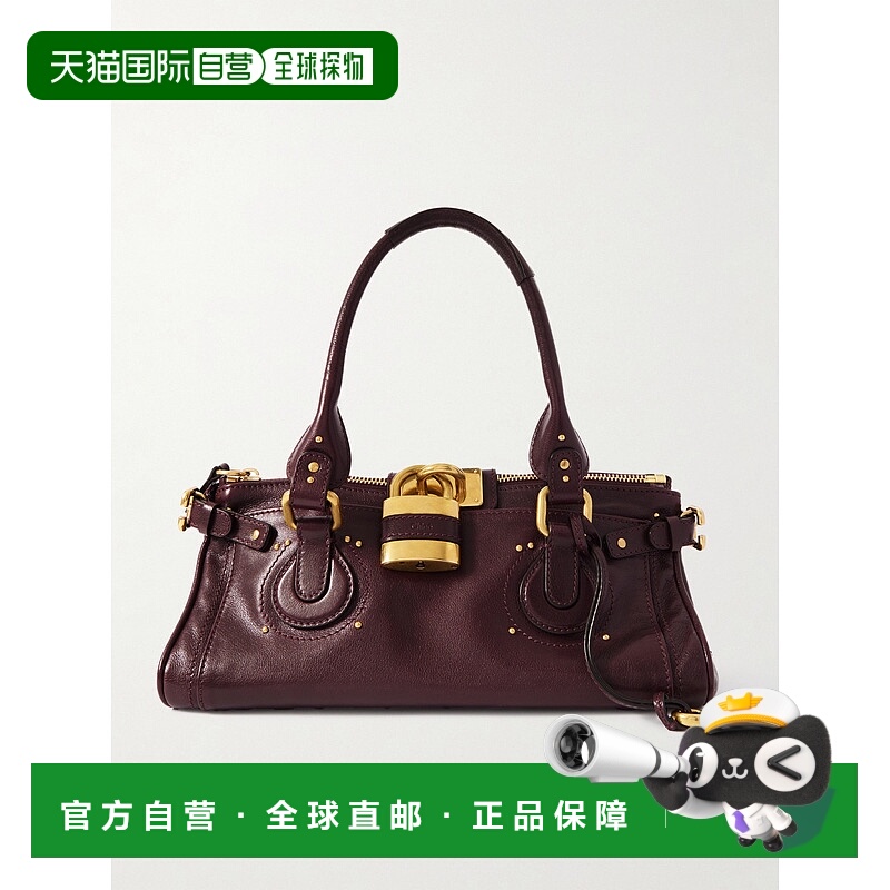 1h可退 香港直邮Chloe 蔻依 女士 帕丁顿精饰皮革手提包 CH25WS80