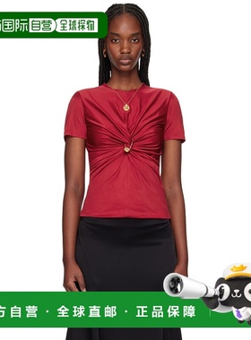 香港直邮Versace 范思哲 女士 垂坠上衣 10180811A12497短袖