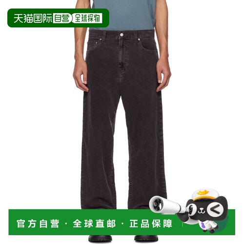 香港直邮CARHARTT WIP 男士 灰色 Aaron 时尚舒适 牛仔裤 长裤