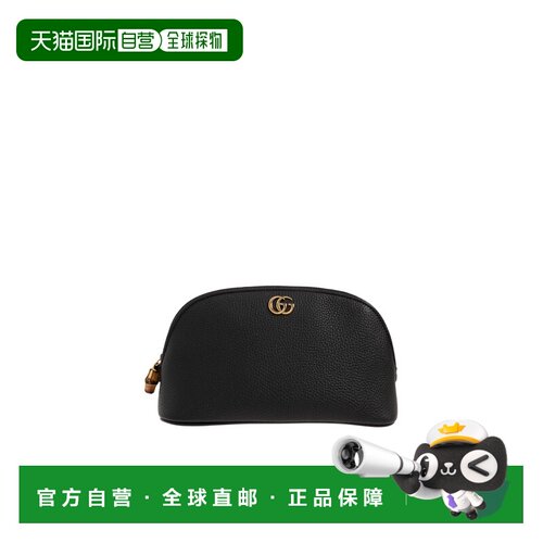 香港直邮GUCCI 女士 徽标化妆包 25FW 【付后1h可退】古驰