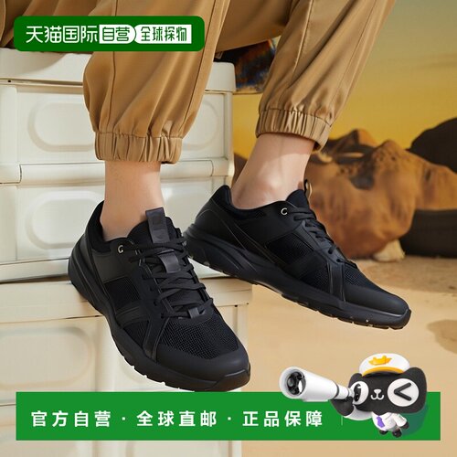 自营欧洲直邮On昂跑 THE ROGER系列黑色/曜石黑再生聚酯纤维缓震