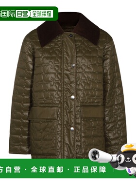 1h可退 香港直邮Ganni 长袖棉服 A1010078夹克