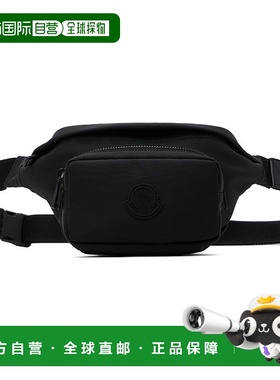 香港直邮Moncler 盟可睐 男士 黑色 Durance 腰包 J209A5M00005M4
