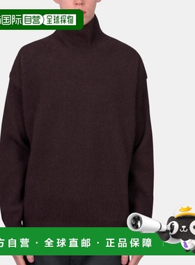 1h可退 香港直邮AURALEE 男士 Pull col roule 上等羊毛上衣 A25A