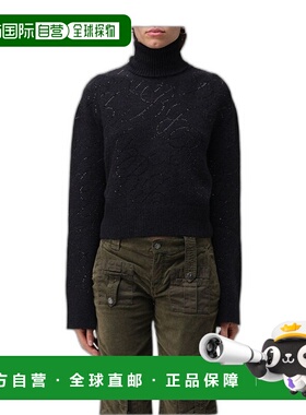 香港直邮Blumarine 高领长袖毛衣 4M043A