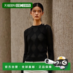 女士针织毛衣DF1AR850KG680PA针织衫 1h可退 欧洲直邮BALMAIN