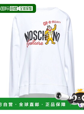 香港直邮Moschino 莫斯奇诺 女士 卫衣 white白色 舒适时尚
