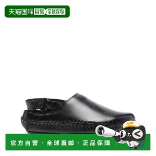 1h可退 香港直邮Hereu 女士 圆头平底凉鞋 WFCARS black黑色 舒适