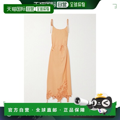 香港直邮Acne Studios 艾克妮 女士 系带蕾丝吊带连衣裙 A20704