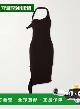 1h可退 Courreges 女士 挂脖针织连衣裙 424MRO484FI0001