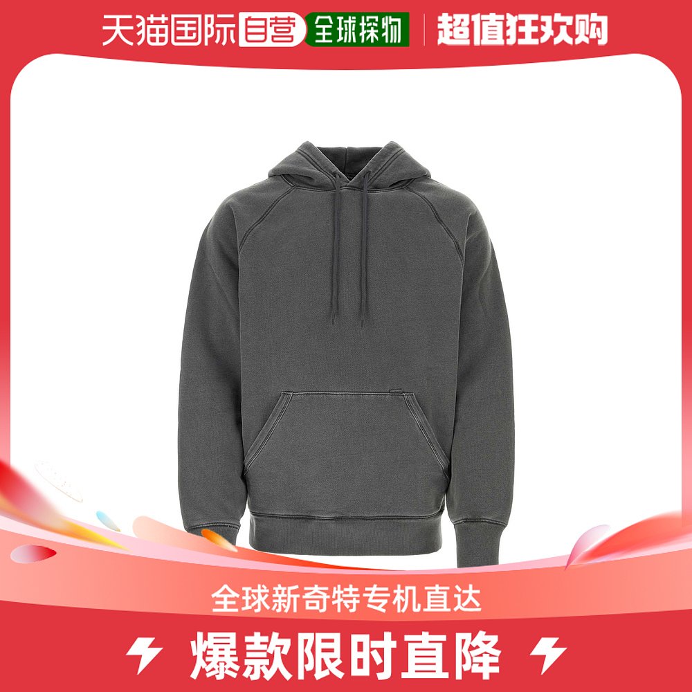 香港直邮CARHARTT WIP 男士Taos 青灰色棉质连帽运动衫 男装 卫衣 原图主图