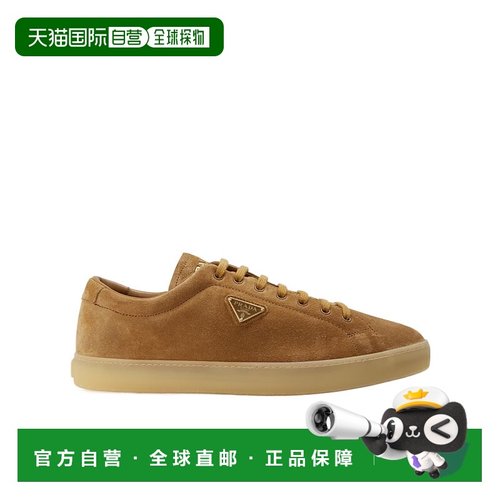 香港直邮Prada 绒面革低帮运动鞋 127277男鞋