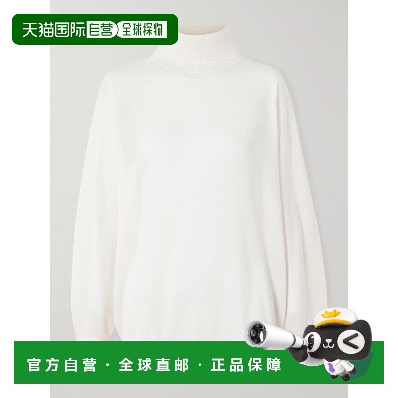 1h可退 香港直邮toteme 女士 美利奴羊毛高领毛衣 261WRT0641YA02