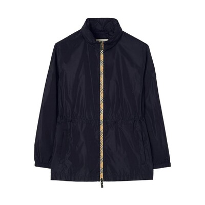香港直邮BURBERRY 女士外套 8130388 AW2026 深蓝色 Short Nylon