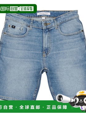 欧洲直邮Calvin Klein Jeans 男孩 REG SHORT MID BLUE 短裤 蓝色