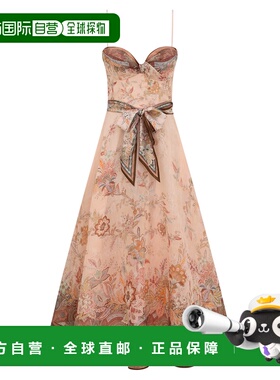 香港直邮ZIMMERMANN 女士连衣裙 7477DS262PKP SS2026 花色 吊带