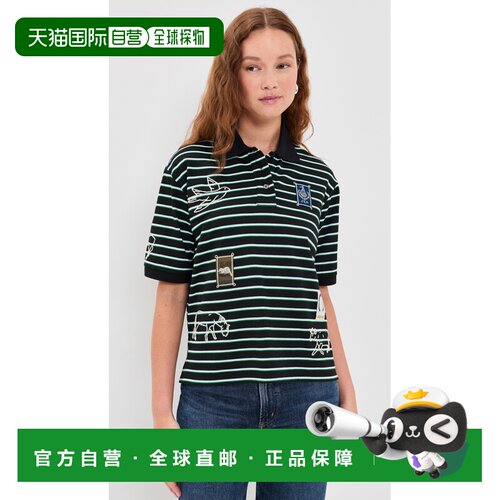 美国直邮SEA 海洋 女士 Winslow Craft Polo衫 black黑色 舒适时
