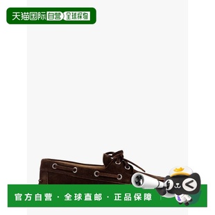 香港直邮Miu 复古质感皮质乐福鞋 Miu 女士 5D123EFD 缪缪 1h可退