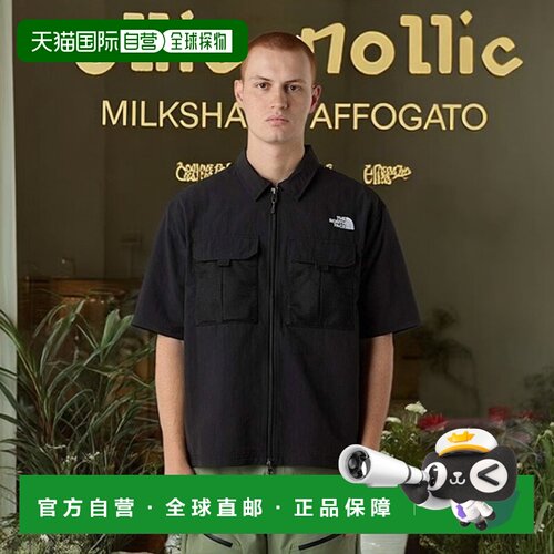 自营欧洲直邮北面 Rager男女通用宽松衬衫 THE NORTH FACE短袖
