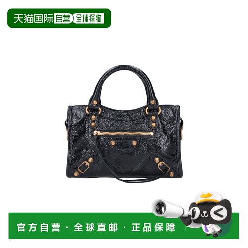 1h可退 香港直邮Balenciaga 巴黎世家 女士 City 迷你托特包 8063