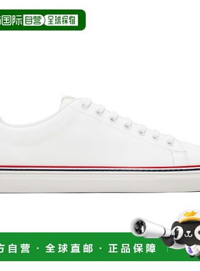 1h可退 香港直邮Thom Browne 汤姆 布朗 男士 白色 Vitello Calf