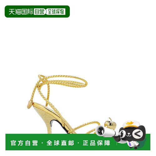 1h可退 香港直邮Bottega Veneta 葆蝶家 女士 方头高跟凉鞋 76379