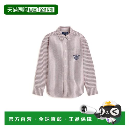 1h可退 美国直邮Polo Ralph Lauren Polo 拉夫 劳伦 男童 条纹棉(