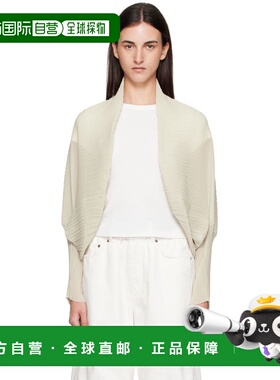 1h可退 香港直邮MaxMara 麦斯玛拉 女士 米色 Vesuvio 开衫 25147