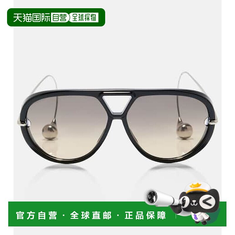 1h可退香港直邮Bottega Veneta 葆蝶家 女士 水滴飞行员太阳眼镜
