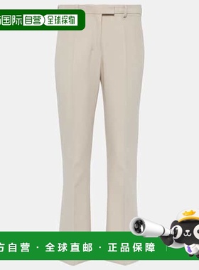 香港直邮'S Max Mara 女士 Fatina 短款直筒长裤 001380女装