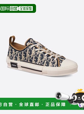1h可退 香港直邮DIOR 迪奥 男士 圆头低帮休闲鞋 3SN340ZQLH