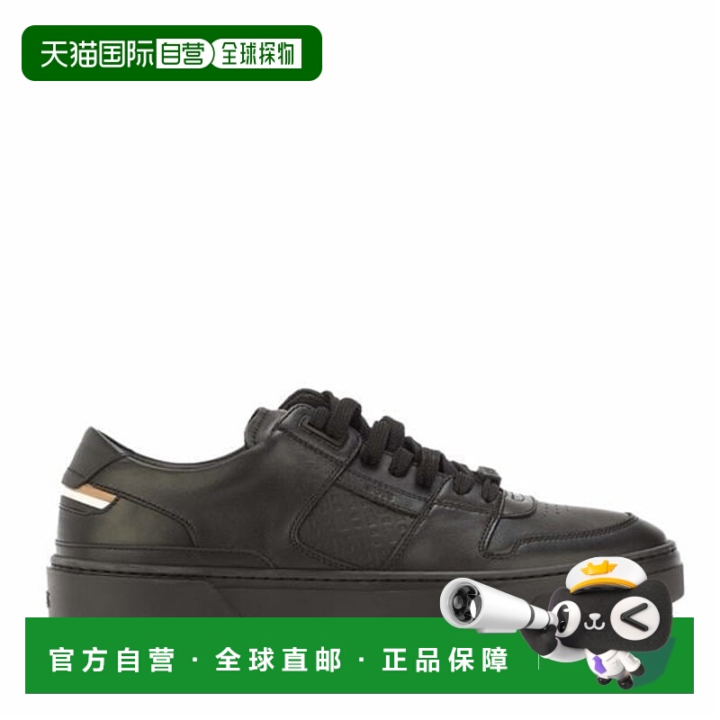 1h可退 香港直邮BOSS 波士 男士 Gary 网球训练鞋 black黑色 舒适