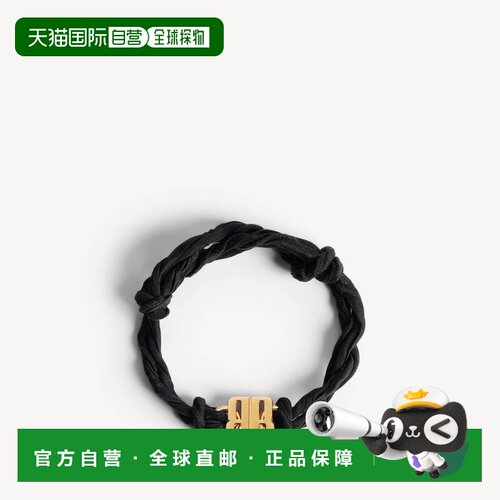 自营欧洲直邮Balenciaga巴黎世家 Nano Ruban Bb女士丝绸锌合金手