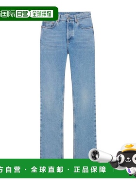 香港直邮Saint Laurent 90年代风格巴牛仔裤 807142Y11CH直筒裤