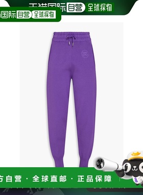 香港直邮Sandro 女士 刺绣毛圈布长运动裤 SFPPA00871卫裤休闲裤