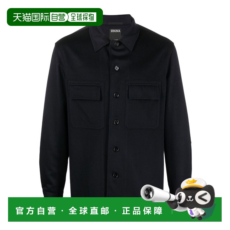 香港直邮Zegna 长袖外套式衬衫 RE8V46SOT6B杰尼亚