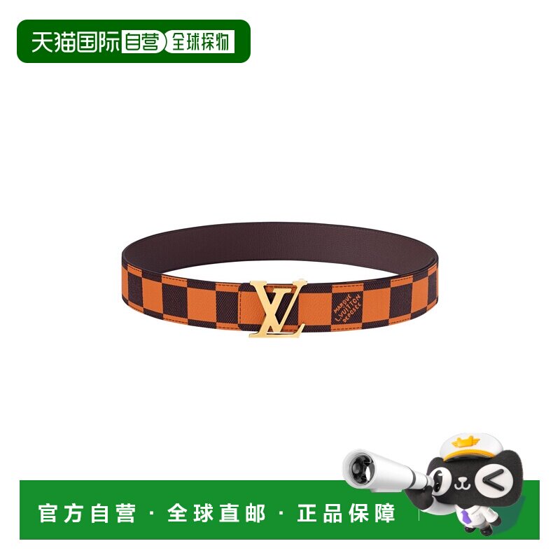 1h可退 欧洲直邮LV路易威登 26春夏  LVUR3485ORA 男士 腰带皮带