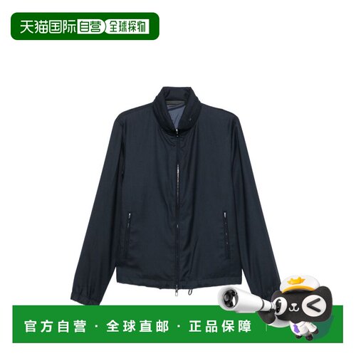 香港直邮armani 阿玛尼 男士 海军蓝外套 9CGOB02QT00A