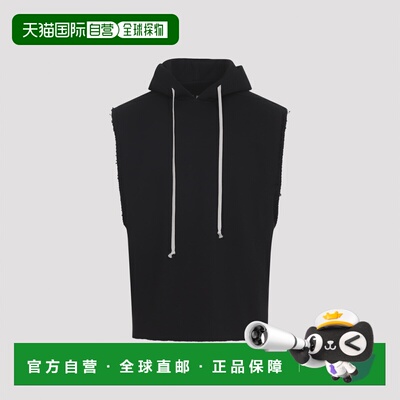 1h可退 香港直邮RICK OWENS 男士背心 RU01F2153JNT09 SS2026 黑