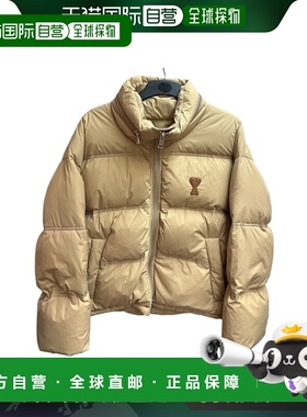 1h可退 香港直邮Ami Paris 男士 长袖棉服 HJK403PA0009 beige米