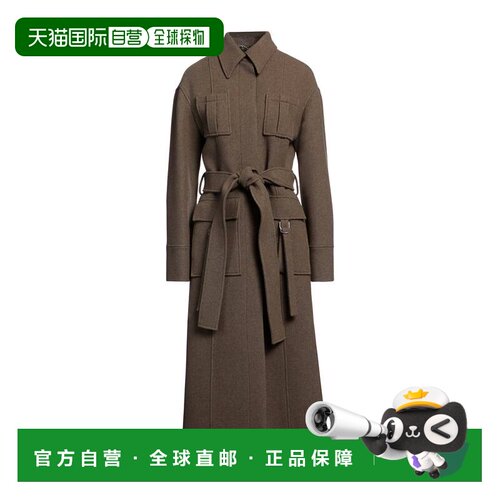 香港直邮Blumarine 蓝色情人 女士 大衣 green绿色 舒适时尚