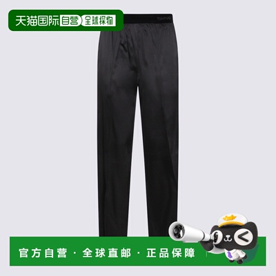 1h可退 香港直邮Tom Ford 汤姆 福特 女士 黑色裤子 PAW683FAX881
