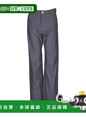 【99新未使用】香港直邮Miu Miu 直筒休闲裤 MP16391XMY牛仔裤