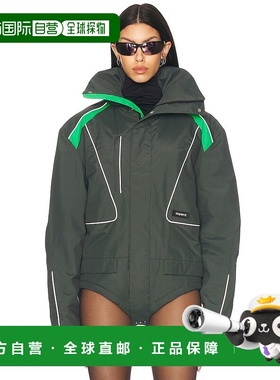 1h可退 香港直邮Coperni 女士 Body 夹克 COPOW24F3010 green绿色