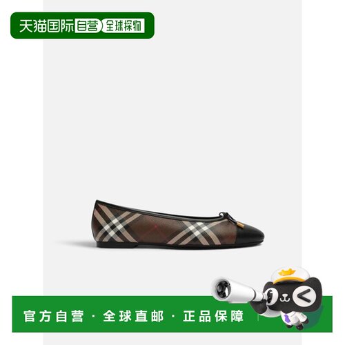 香港直邮BURBERRY 女士芭蕾乐福鞋 8132348C6741C6741 AW2026