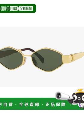 欧洲直邮celine赛琳几何设计不规则形女款太阳眼镜新款